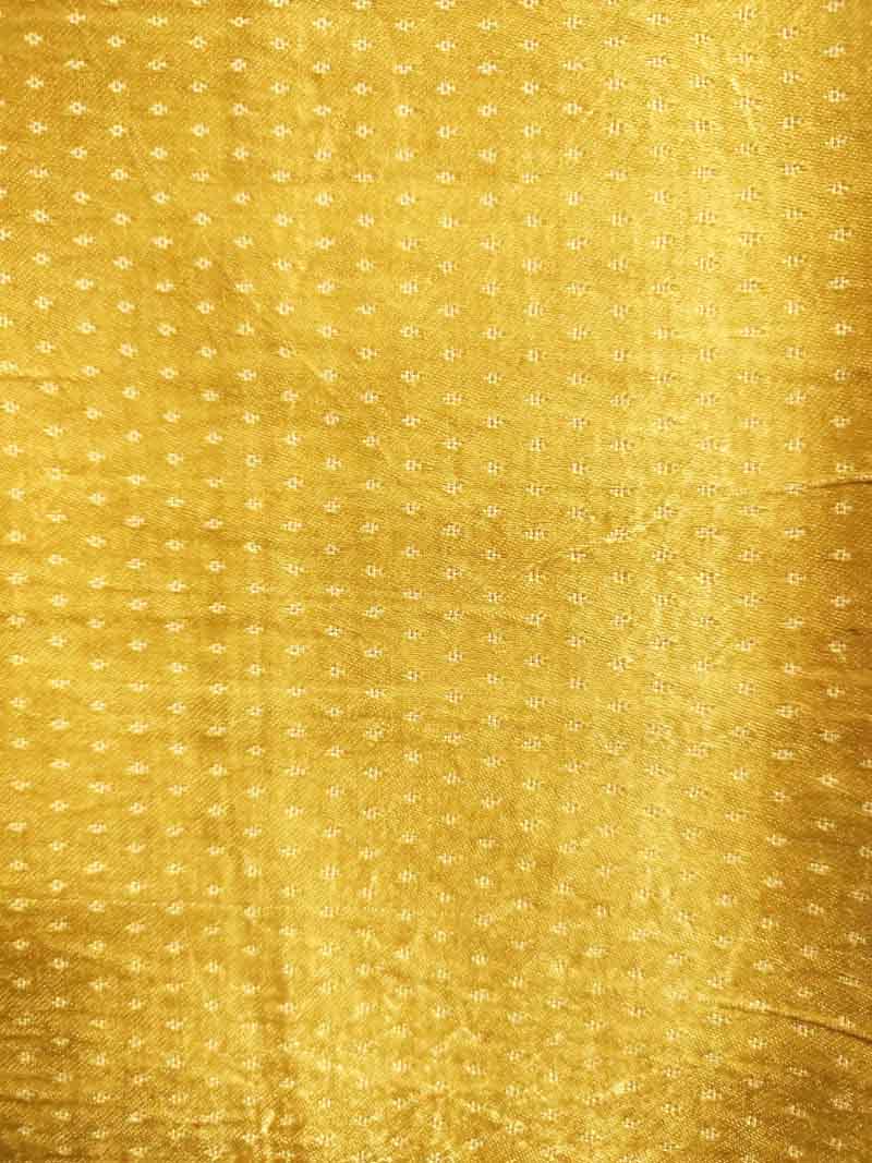 Gold Mashru Blouse Fabric