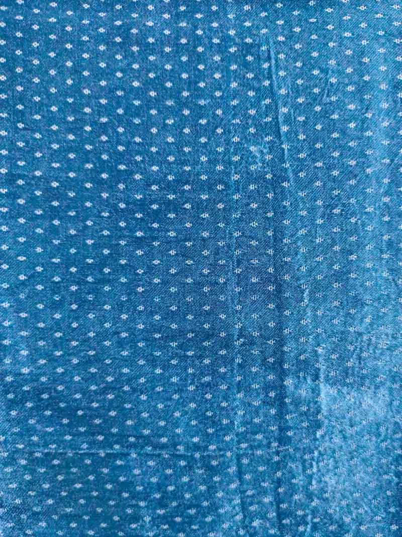 Grey Mashru Blouse Fabric