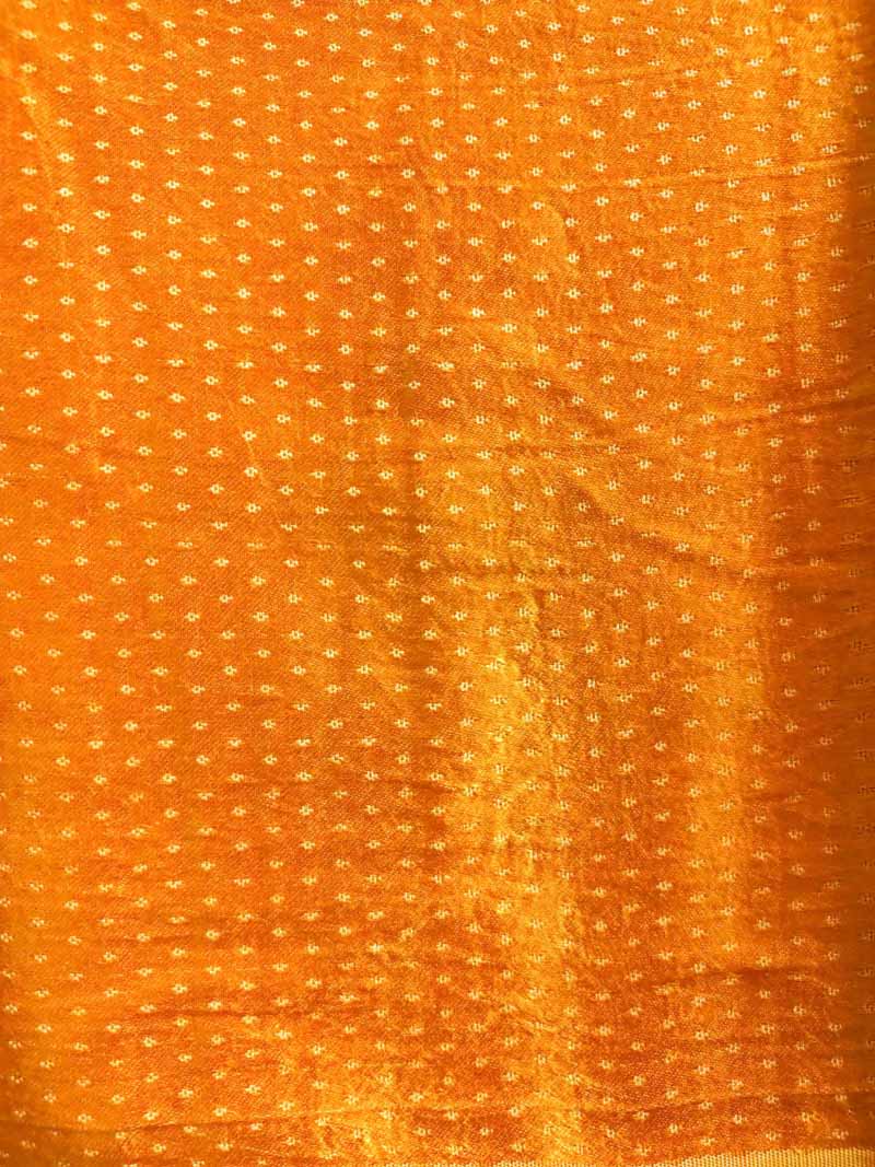 Yellow Mashru Blouse Fabric