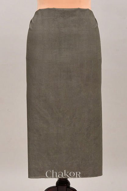 Grey Bandhani Cotton Kurta Fabric (Set of 2)