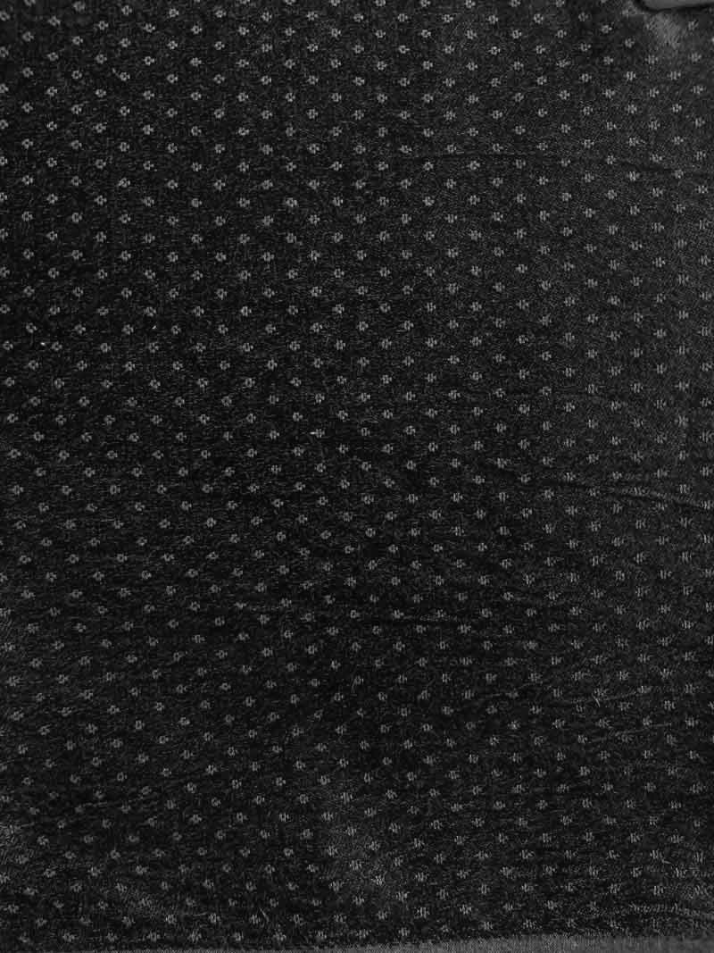 Black  Mashru Blouse Fabric