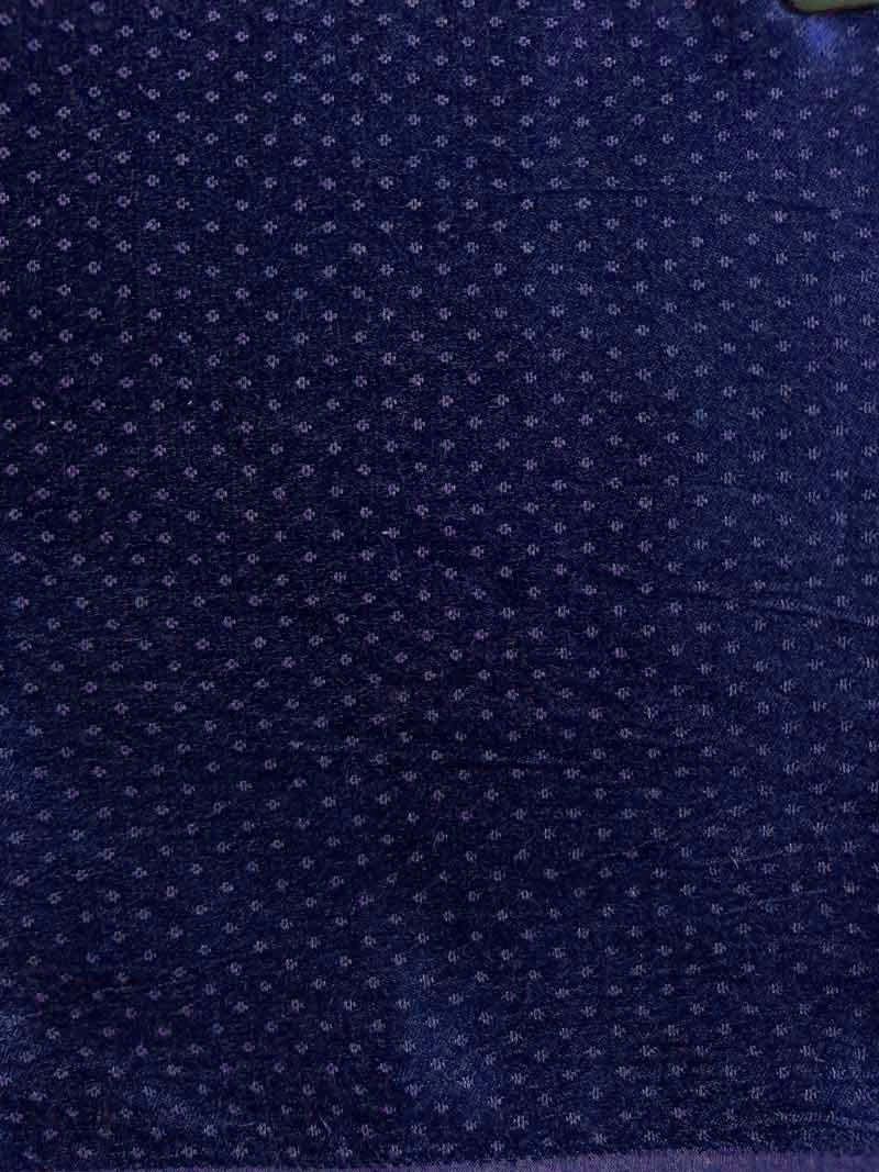 Navy  Mashru Blouse Fabric