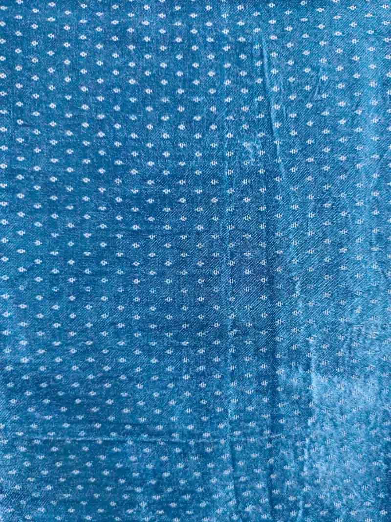 Grey  Mashru Blouse Fabric