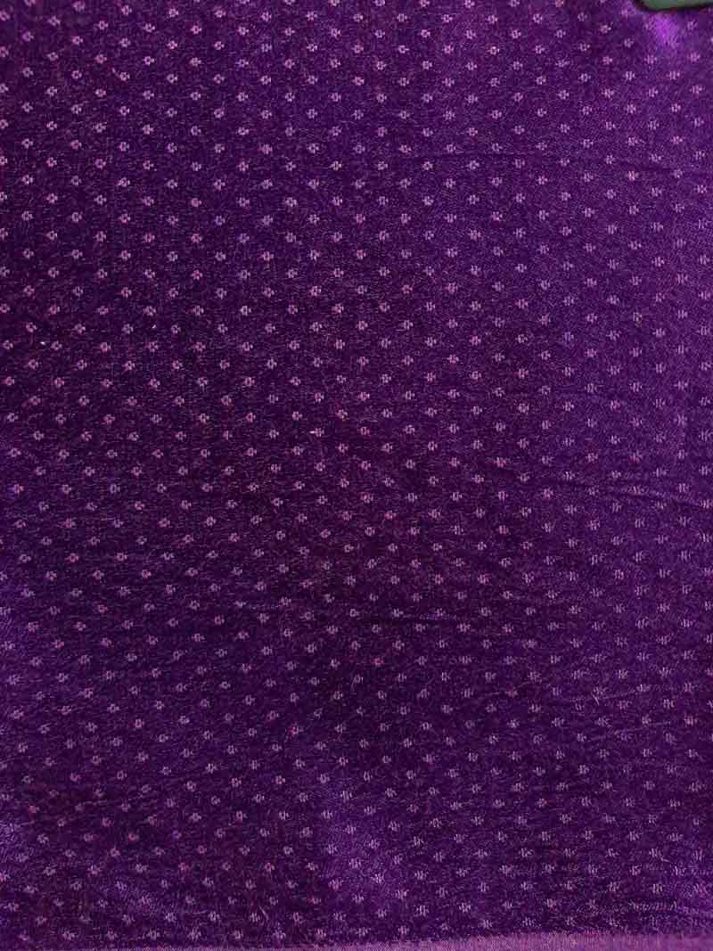 Purple  Mashru Blouse Fabric