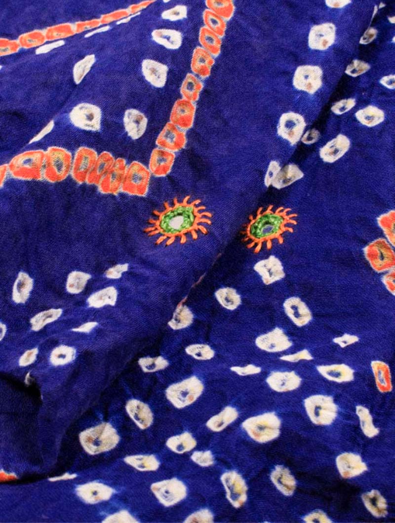 Blue Mehendi Kurta Set with dupatta