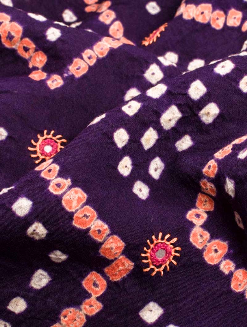 Purple Strawberry Kurta Set with dupatta