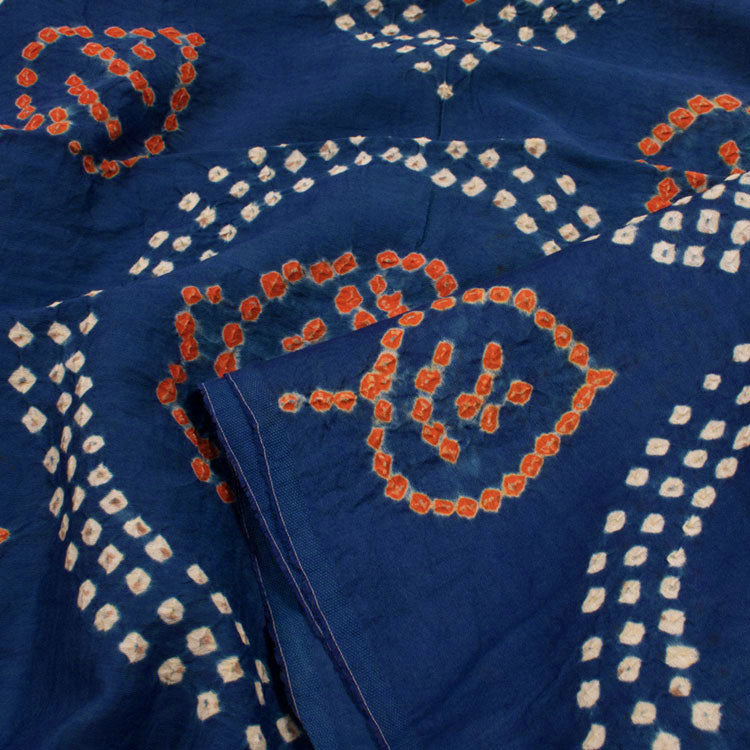 Indigo Rust Kurta Set with dupatta