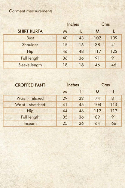Indigo Rust Bandhani Cotton Kurta Pant Set with Dupatta